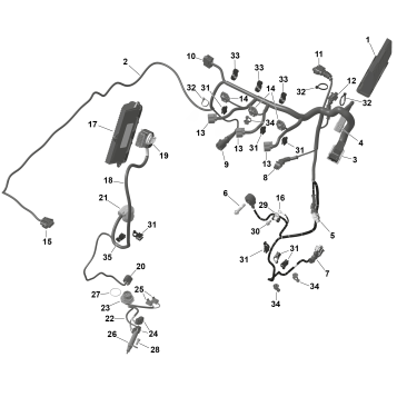 01- ROTAX - Engine Harness And Electronic Module