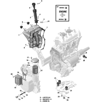 01 ROTAX - Engine - Lubrication - System - 600 ACE