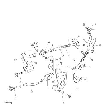 02- Fuel Hoses (Heat Management Kit)