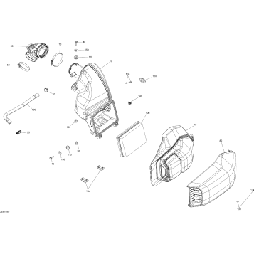 02- Air Intake - Engine - Air Filter / Air Box