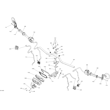 07- Steering - Handlebar / Cluster Support