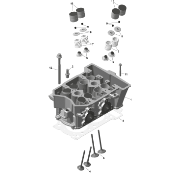 01- ROTAX - Cylinder Head