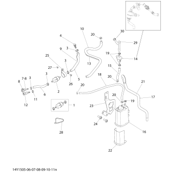 02- EVAP System - NO CARB _14Y1505n