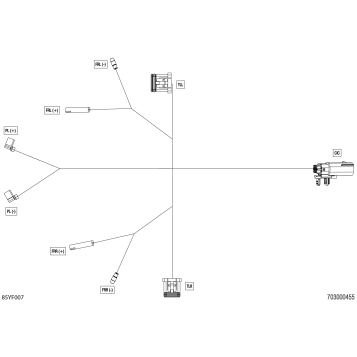 08- Electric - Rear Box Wiring Harness - 710009067