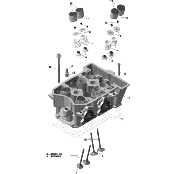 01- Engine - Cylinder Head - 600 ACE