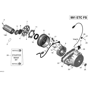 03- Magneto And Electric Starter