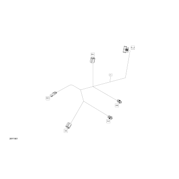 10- Electrical Harness Consol 710005454