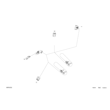 08- Electric - Wiring Harness Console - 710005454 - North America