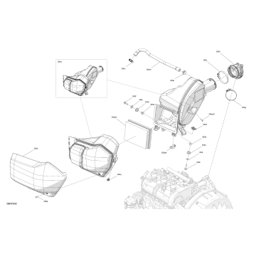02- Engine - LH Air Intake