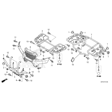 CARRIER@FRONT GRILLE