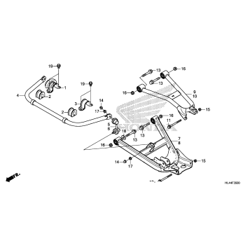 REAR ARM@REAR STABILIZER