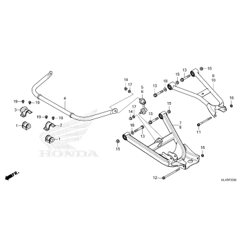 REAR ARM@REAR STABILIZER