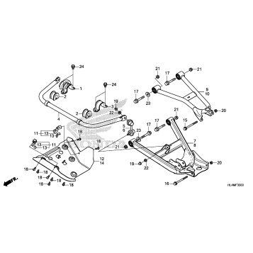 REAR ARM@REAR STABILIZER