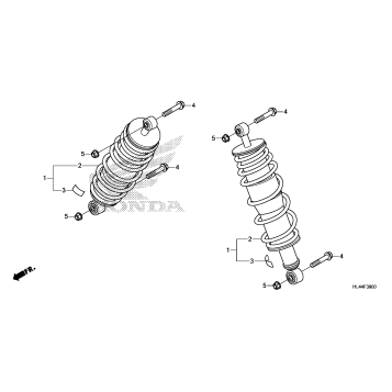 REAR SHOCK ABSORBER