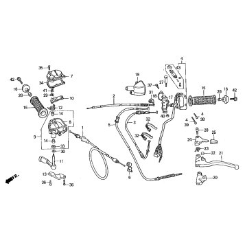 450S HANDLE SWITCH + CABLES