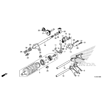 GEARSHIFT FORK           (TRANSMISSION)