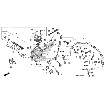 FRONT BRAKE MASTER CYLINDER
