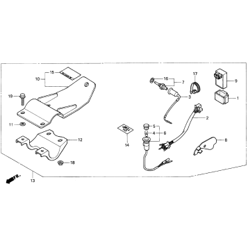 TRAILER HITCH SET 91-96