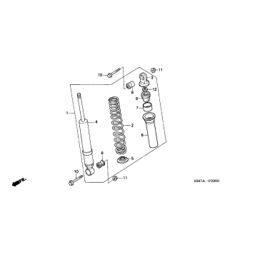 FRONT SHOCK ABSORBER