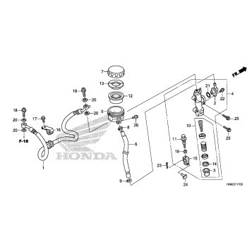 REAR BRAKE MASTER        CYLINDER