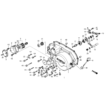 RIGHT CRANKCASE COVER