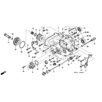 FRONT CRANKCASE COVER
