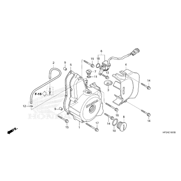 LEFT CRANKCASE COVER
