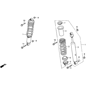 FRONT SHOCK ABSORBER