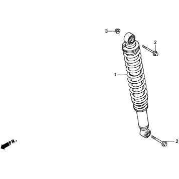 REAR SHOCK ABSORBER