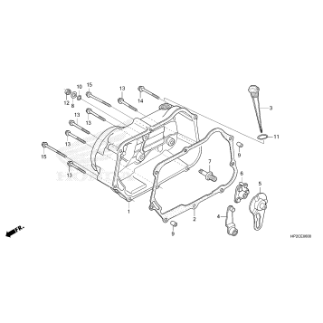 RIGHT CRANKCASE COVER