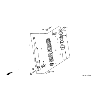 FRONT SHOCK ABSORBER
