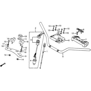 HANDLEBAR + TOP BRIDGE