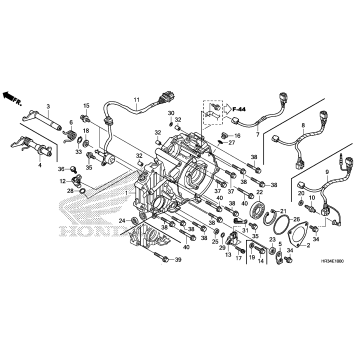 REAR CRANKCASE COVER