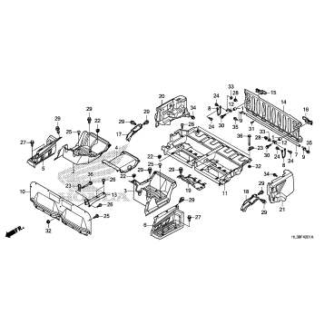 BED PLATE@REAR GATE (2)