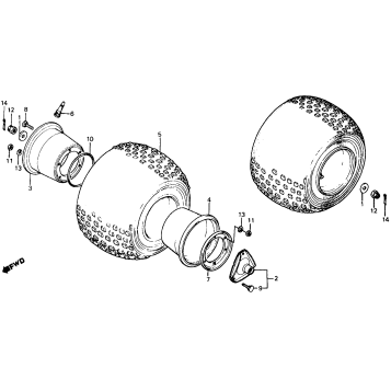 185/S/20REAR WHEEL 80-82