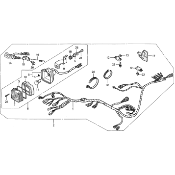 STOP LIGHT KIT-- MAINE STATE 97-98