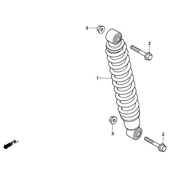 REAR SHOCK ABSORBER