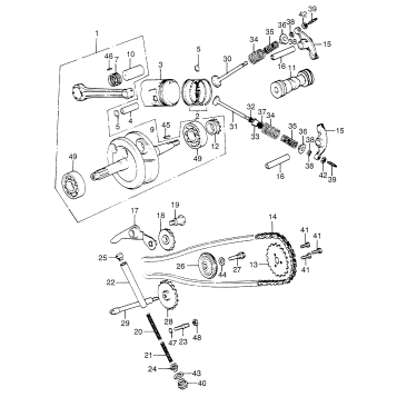 CAMSHAFT@CHAIN@CRANKSHAFT