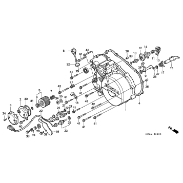 RIGHT CRANKCASE COVER