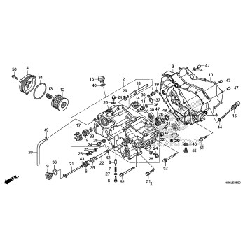 FRONT CRANKCASE COVER