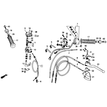 HANDLE SWITCH + CABLES