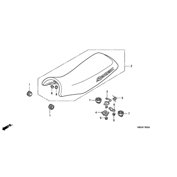 SEAT (TRX300EX'01-'06)