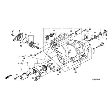 FRONT CRANKCASE COVER