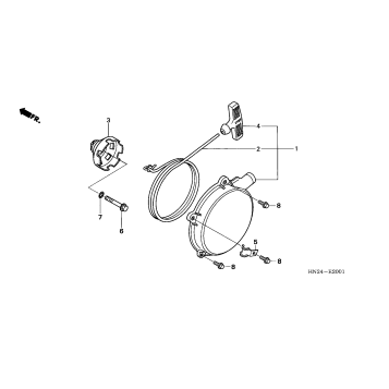 RECOIL STARTER (TRX500FA/FGA'05)