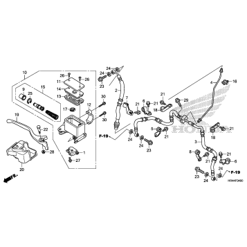 FRONT BRAKE MASTER CYLINDER