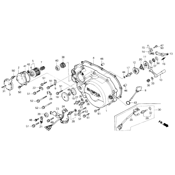 RIGHT CRANKCASE COVER