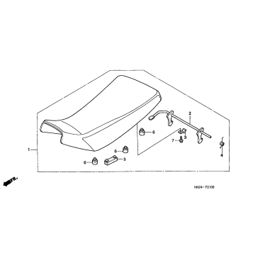 SEAT (TRX500FA'01-'04/FGA'04)