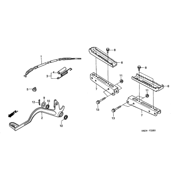 STEP (TRX500FA'01-'04/FGA'04)