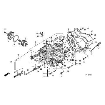FRONT CRANKCASE COVER