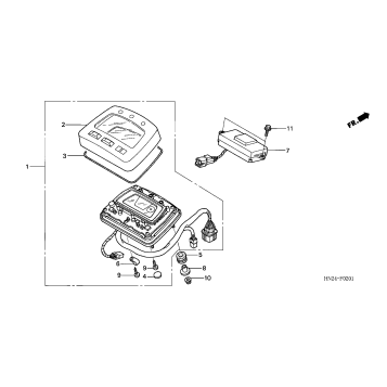 METER (TRX500FGA'04)